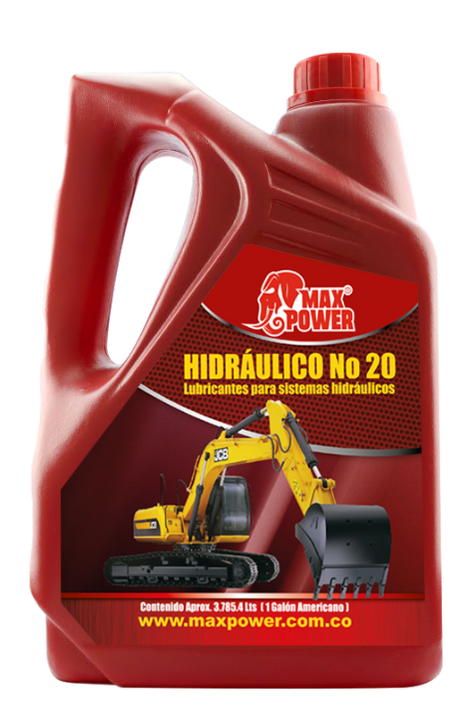 Aceite MAX POWER HIDRAULICO ISO 20