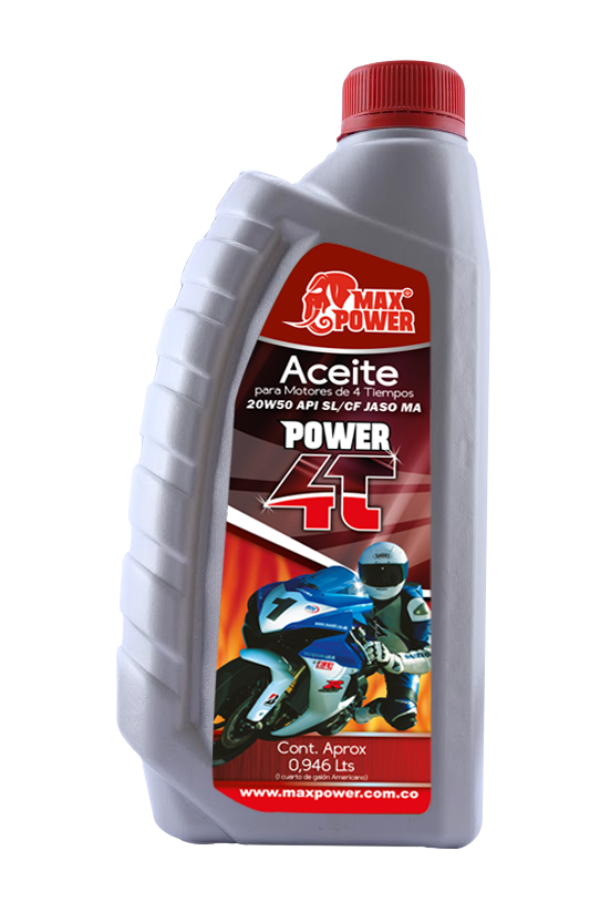 Aceite MAX POWER SUPER 4T 20W50