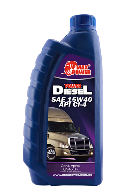 Aceite MAX POWER POWERDIESEL 15W-40 CI-4