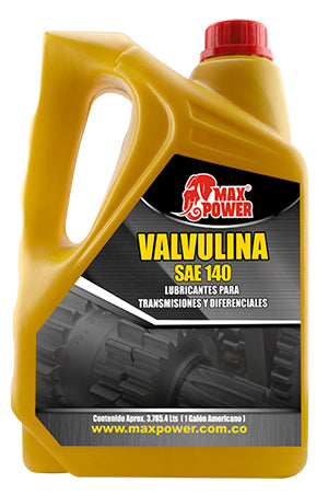 Aceite MAX POWER VALVULINA SAE 140 GL1